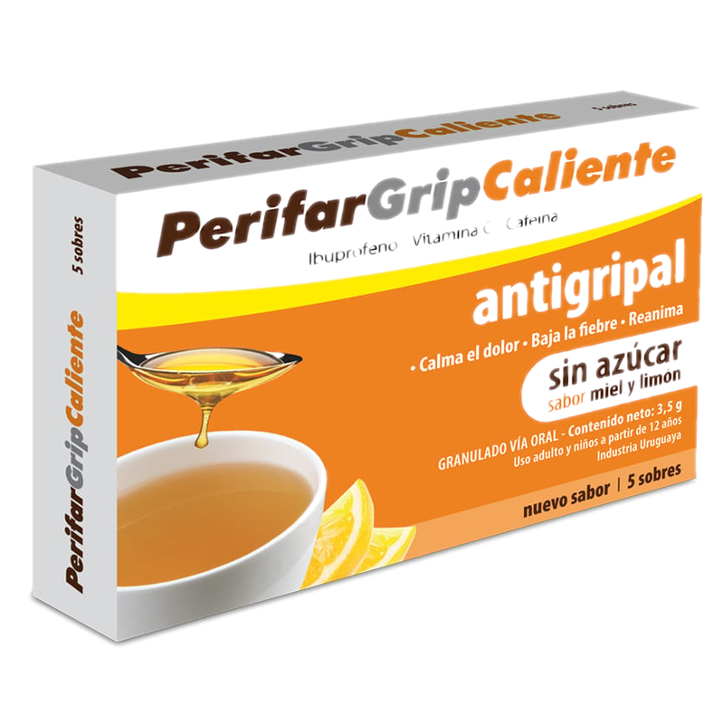 Perifar Grip Caliente 5 Sobres