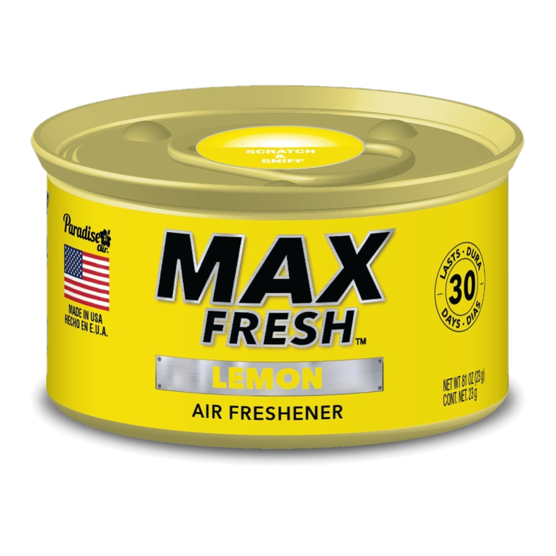 Aromatizante Paradise Air En Lata Max Fresh Lemon 22 G