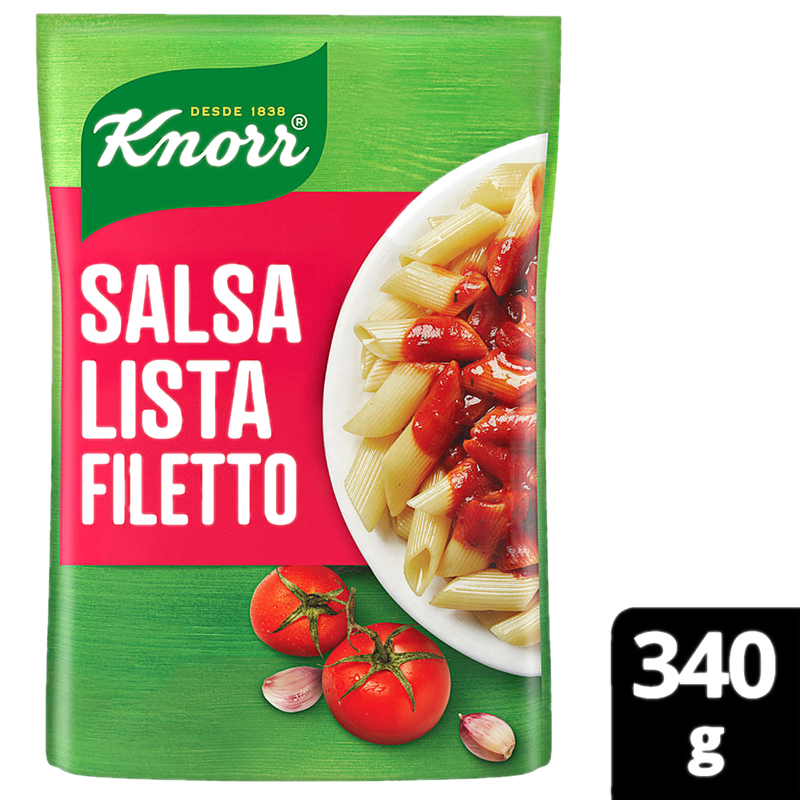 Salsa Lista Knorr Filetto 340 G