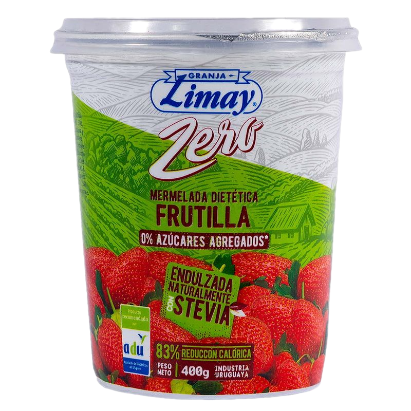 Mermeladas Limay Zero Frutilla Pote 400 G