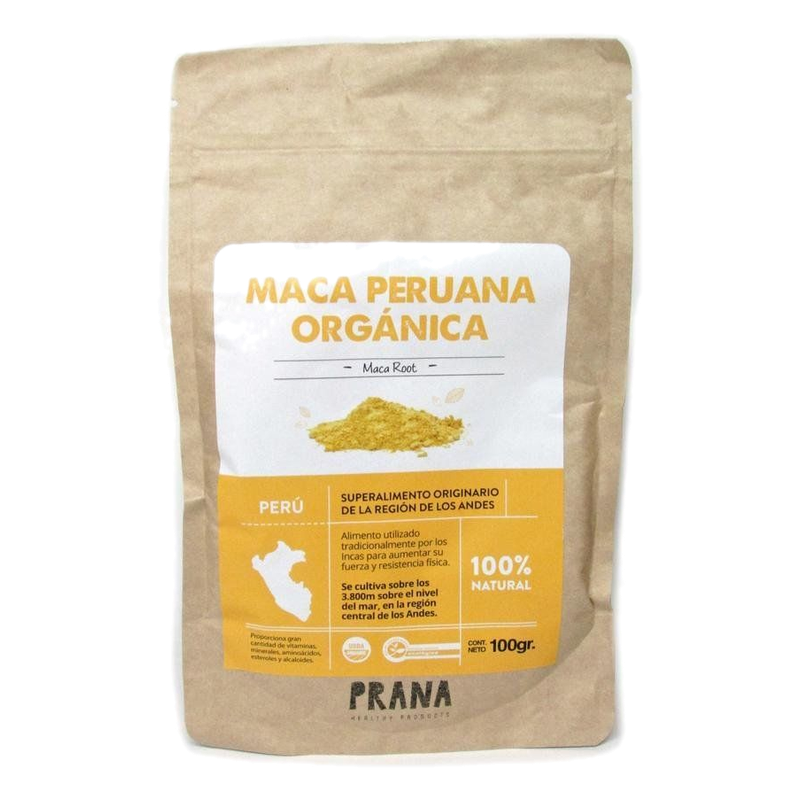 Maca Peruana Prana Orgánica 100 G