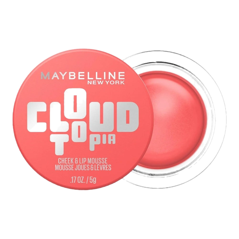 Rubor En Mousse Maybelline Cloudtopia Labios Y Mejillas Coral Illusion 5 G