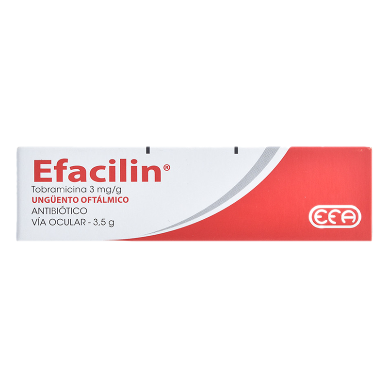 Efacilin Efatracina 3 Mg Ungüento Oftalmico