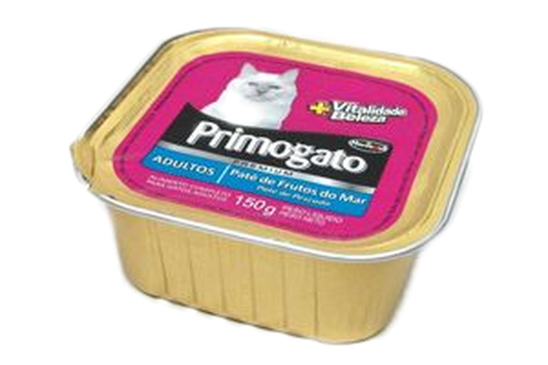 Alimento Para Gato Primogato Paté De Frutos Del Mar 150 G