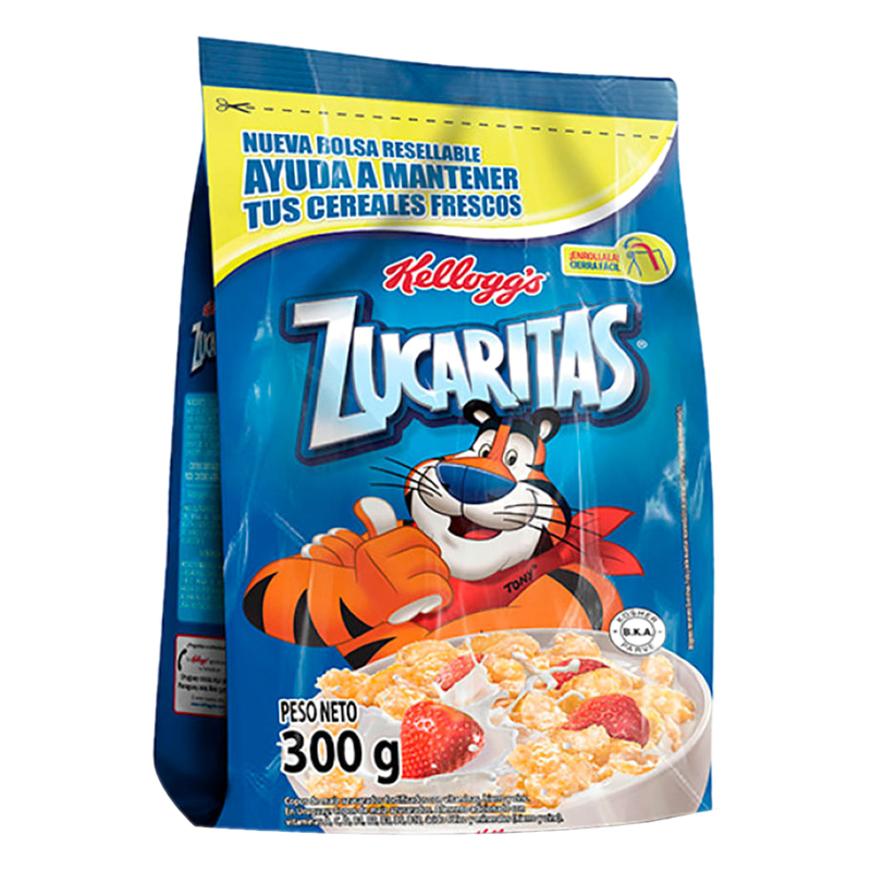Cereal Zucaritas Bolsa Kelloggs 300 G
