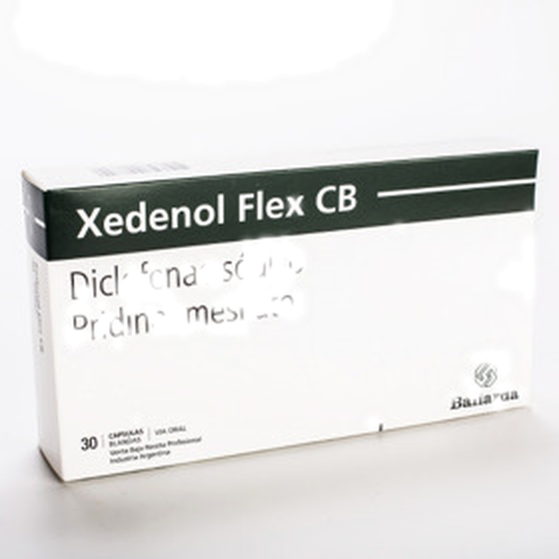 Xedenol Flex Capsulas Blandas 50+4mg [30 Cap.]