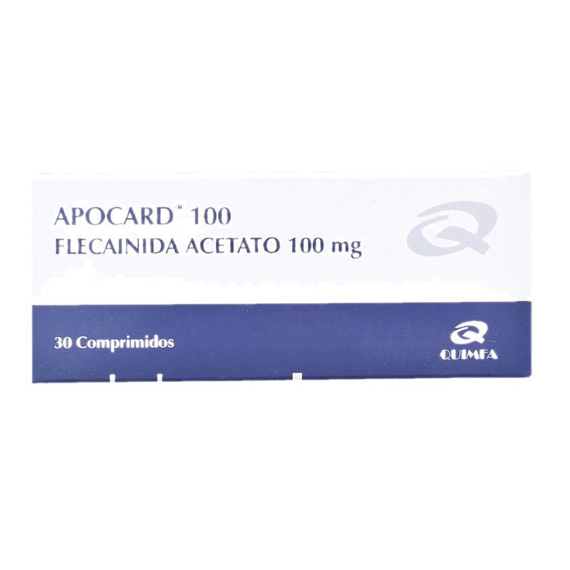 Apocard 100 Mg 30 Comprimidos