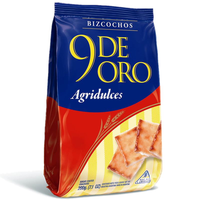 Galletas 9 De Oro Agridulce 200 G
