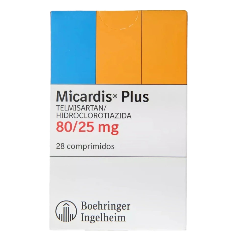 Micardis Plus 80 Mg/25 Mg 28 Comprimidos