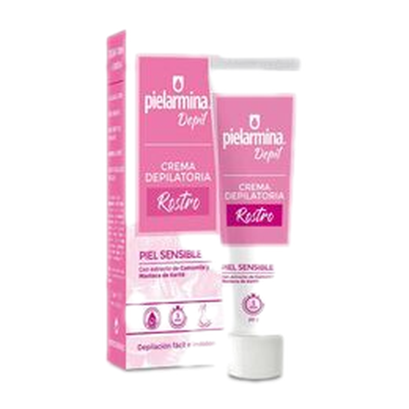 Crema Depilatoria De Rostro Pielarmina Depil