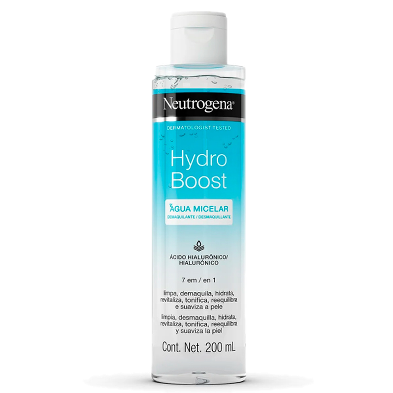 Agua Micelar Neutrógena Hydro Boost 200 Ml