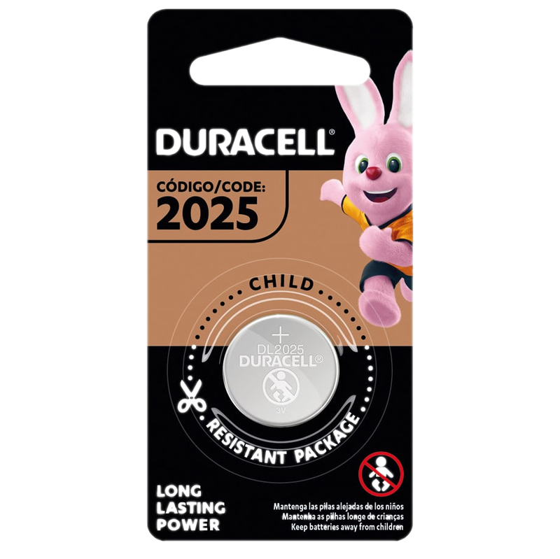 Pila Duracell Lithium Dl 2025/3 Vlts 1 Unidad