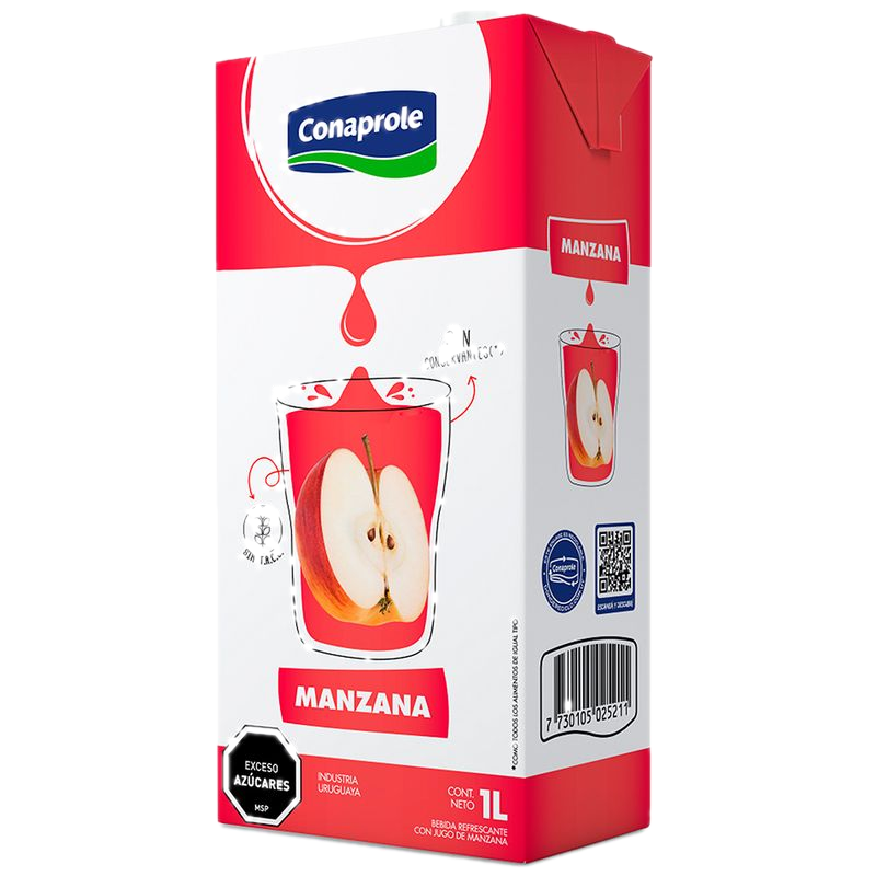 Jugo Conaprole Sabor Manzana 1 L
