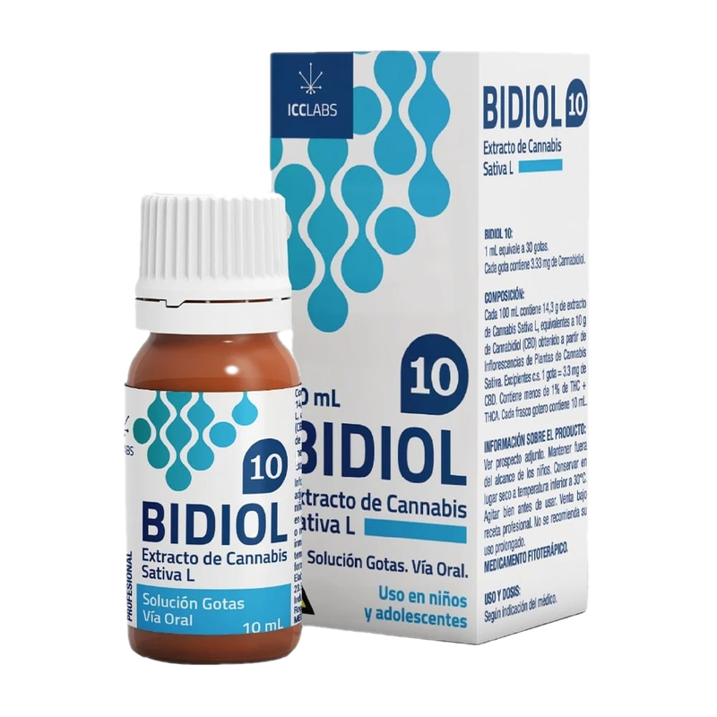 Bidiol 10% Gotas 10 Ml