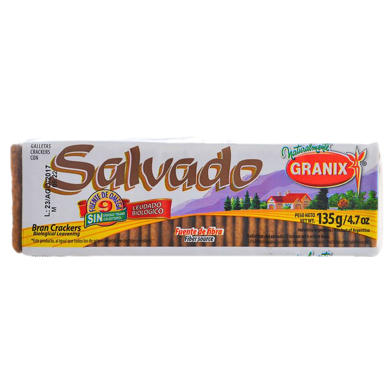 Galletas Granix Salvado Cracker 135 G