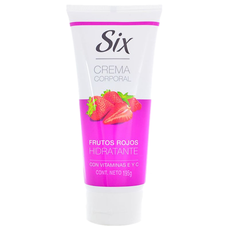Crema Corporal Six Frutos Rojos 195 G