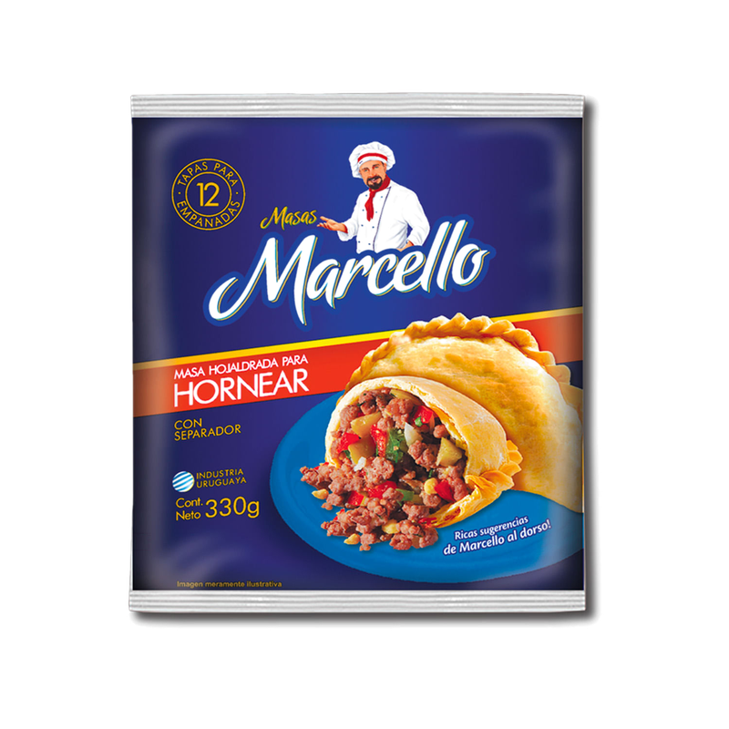 Tapa Para Empanada Marcelo Horno 330 G .