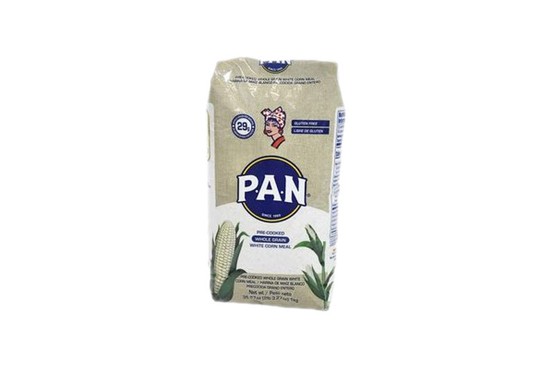 Harina De Maíz Precocida Grano Entero Pan 1 Kg
