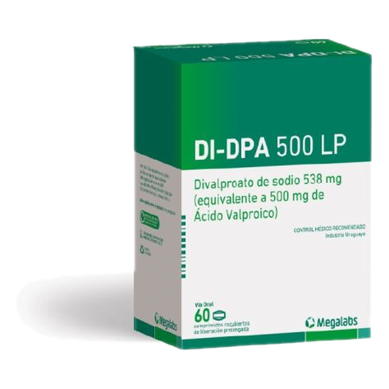 Di Dpa 500 Mg X 60 Comprimidos