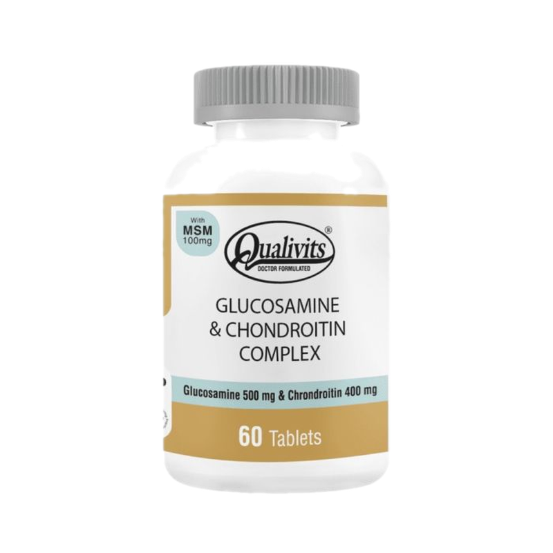 Suplemento Qualivits Glucosamine & Chondroitin 60 Tabletas