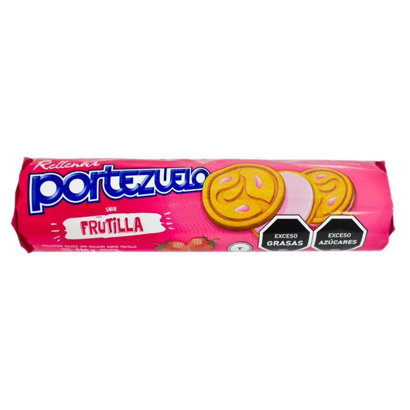 Galletita Rellena Portezuelo Frutilla 110 G