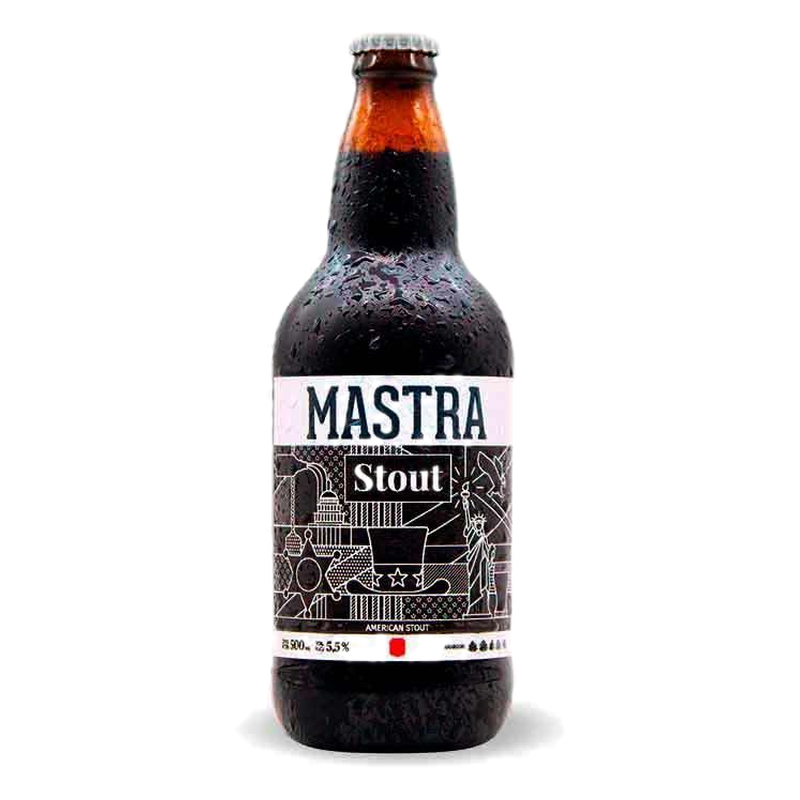 Cerveza Stout Mastra 500 Ml
