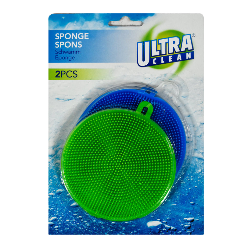 Set 2 Esponjas Silicona Multiuso