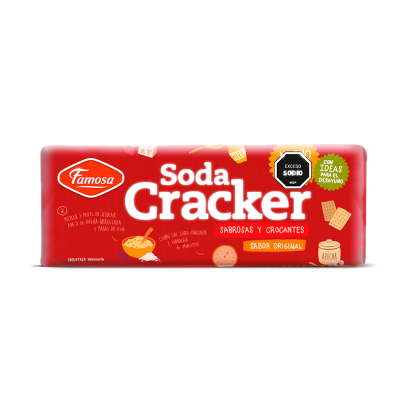 Galleta Soda Famosa Cracker 140 G