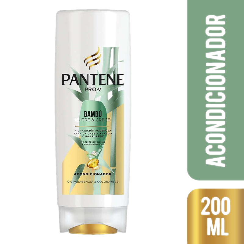 Acondicionador Pantene Bambú 200 Ml