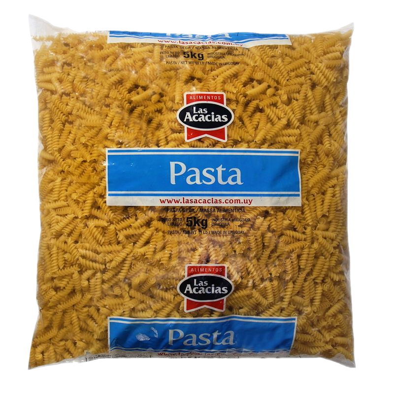 Fideos Las Acacias Tirabuzón 5 Kg
