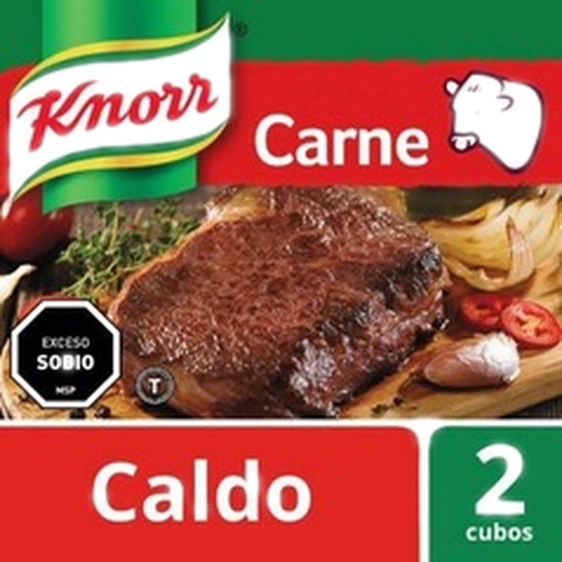 Caldo Knorr 2 Unidades Carne