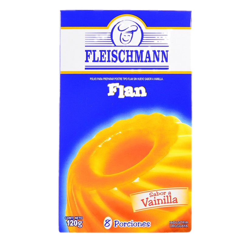 Flan Vainilla Fleischmann 8 Porciones
