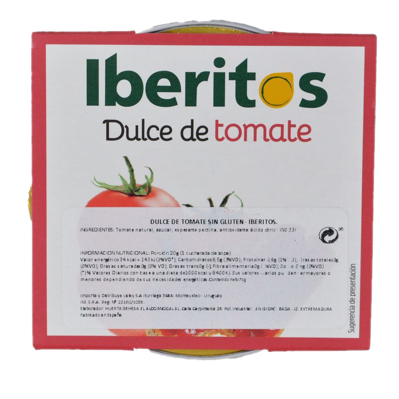 Dulce De Tomate Iberitos 70 G