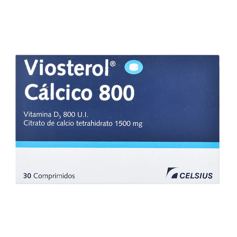 Viosterol Cálcico 800 30 Comprimidos