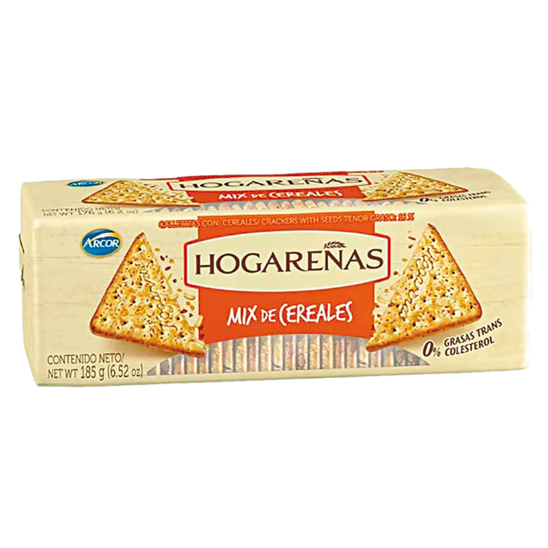 Galletas Hogareñas Mix Cereales 185 G