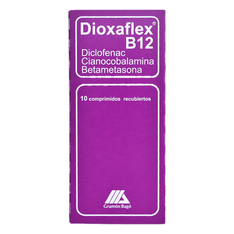 Dioxaflex B12 X 10 Comprimidos