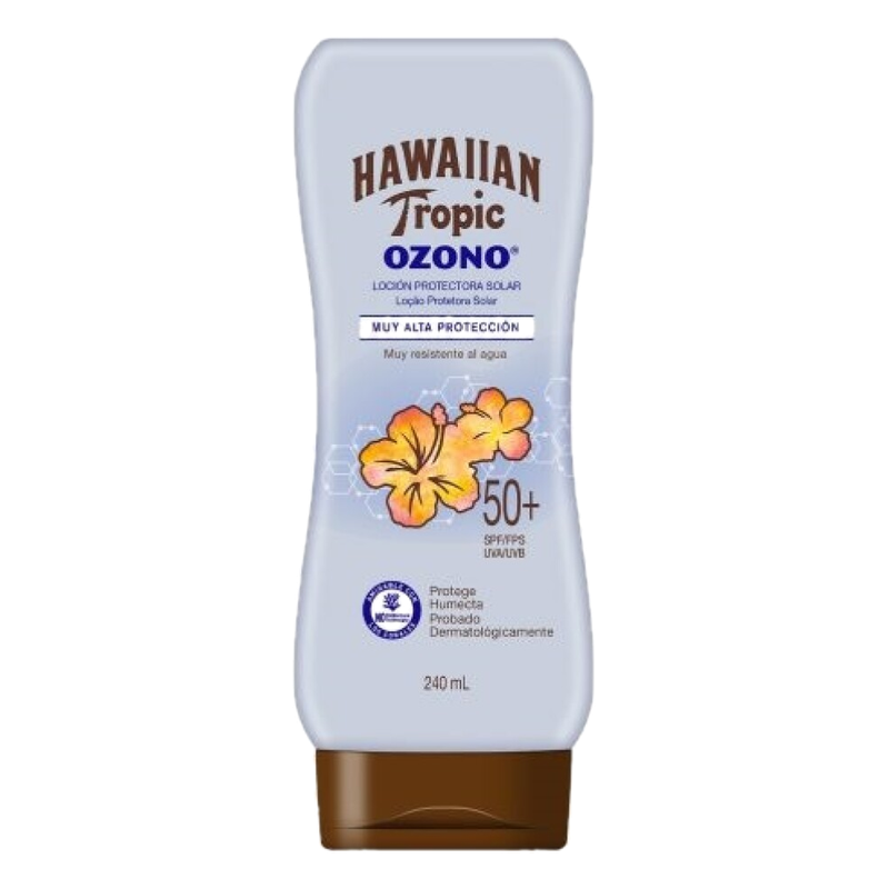Protector Solar Hawaiian Tropic Ozono 50fps 240 Ml