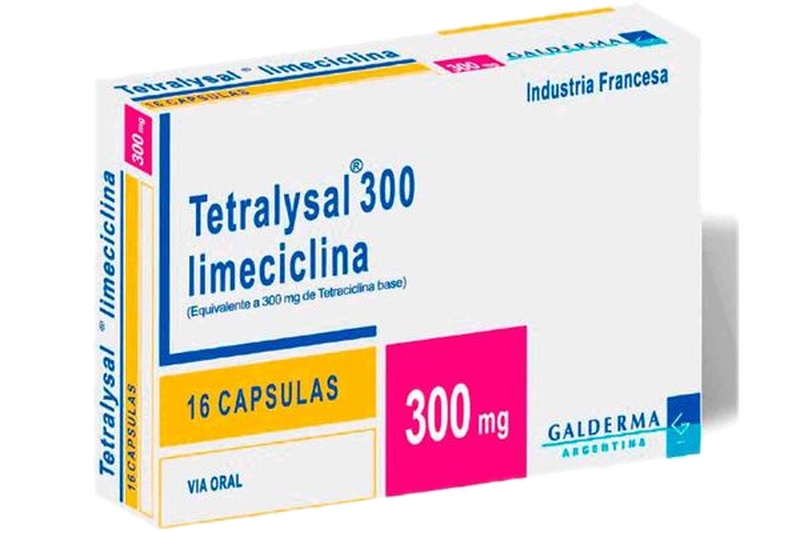 Tetralysal 300 Mg X 16 Cápsulas