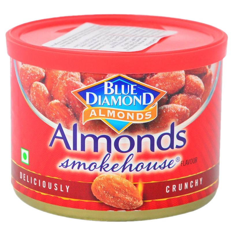 Almendras Blue Diamond Saladas Y Ahumada 150 G