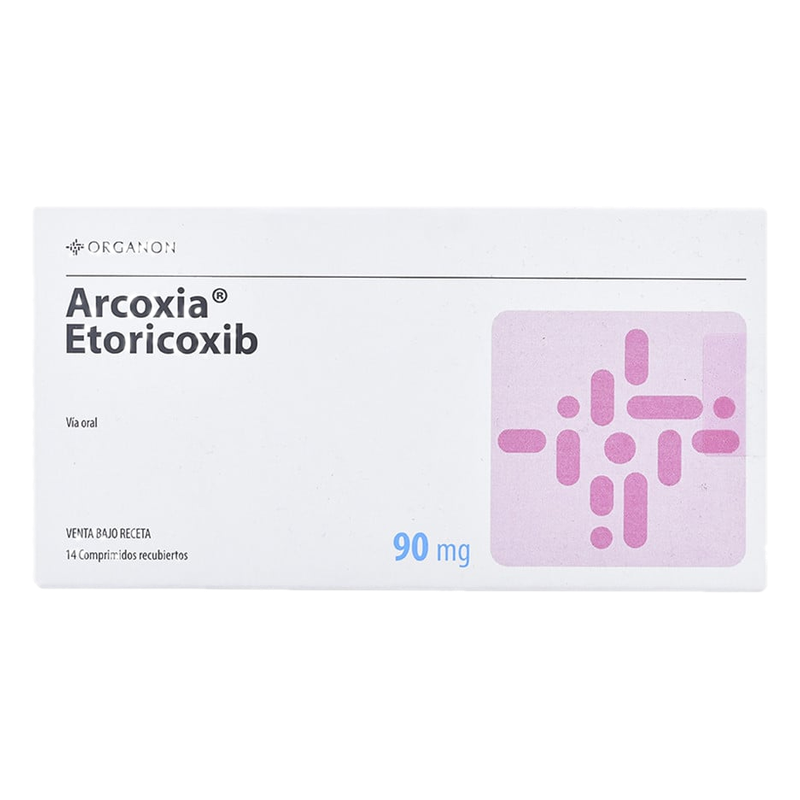 Arcoxia 90 Mg X 14 Comprimidos