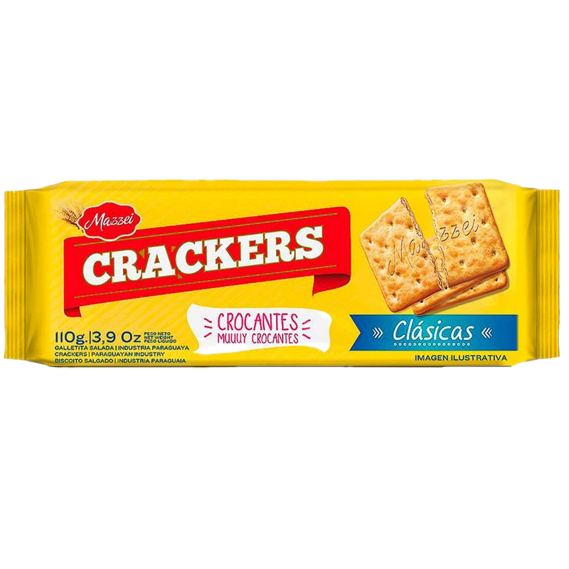 Galletas Mazzei Crackers Clásica 110 G