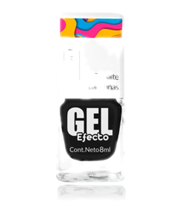 Youngirl Esmalte Gel Negro 23 [8 Ml]