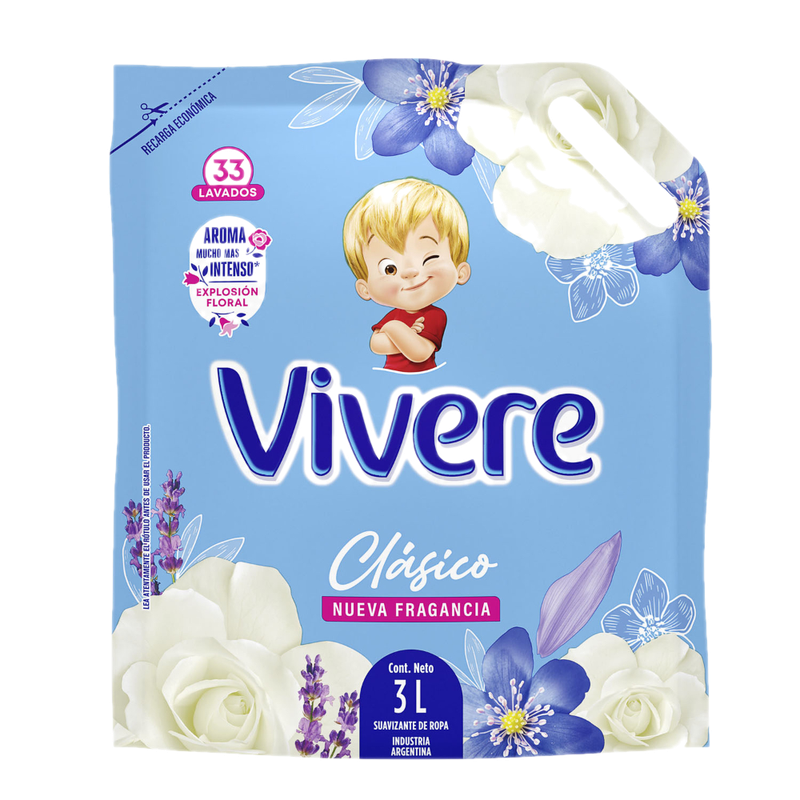 Suavizante Vivere Clásico 3 L