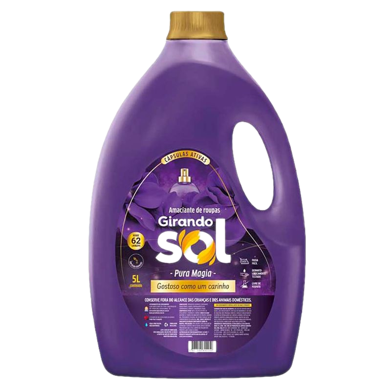 Suavizante Ropa Girando Sol Pura Magia 5 L