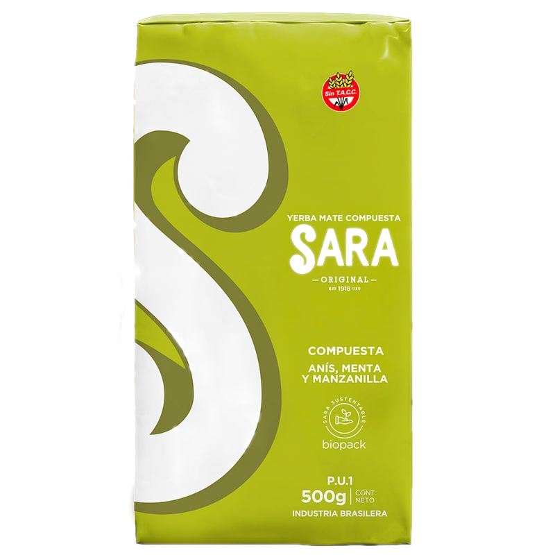 Yerba Sara Compuesta Anís Menta Y Manzanilla 500 G