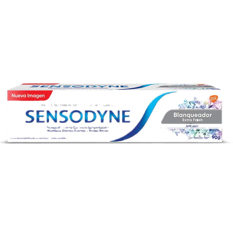 Crema Dental Sensodyne Blanqueadora Extra Fresh 90 G