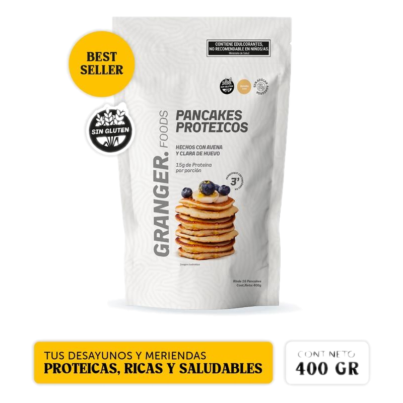 Pancake Proteico Sabor Vainilla 400 G