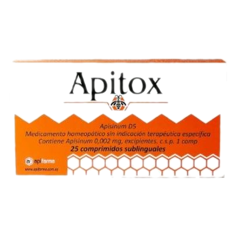 Apitox X 25 Comprimidos