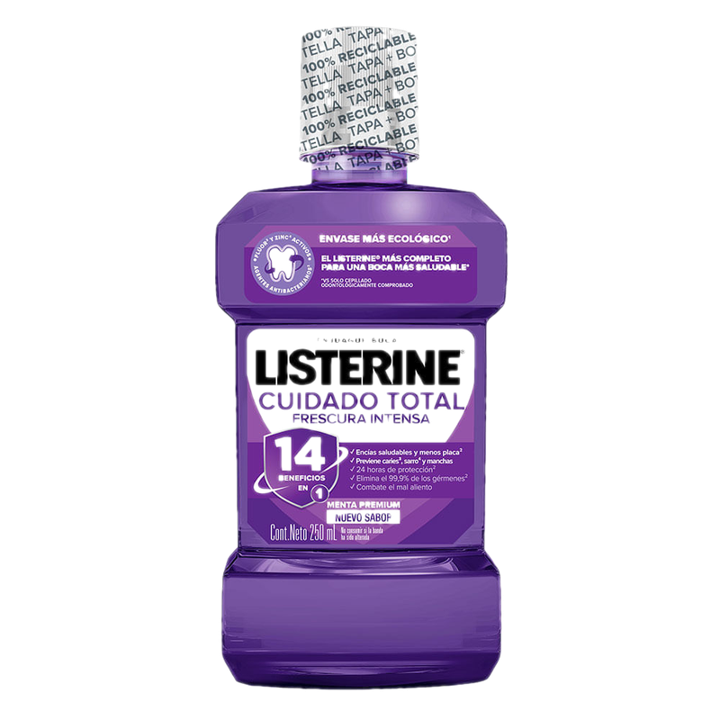 Enjuague Bucal Listerine Cuidado Total 250 Ml
