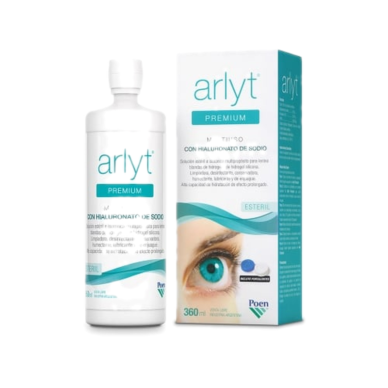 Arlyt Primium Solución Para Lentes De Contacto 360 Ml